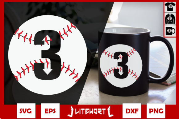 3 UP 3 Down Baseball