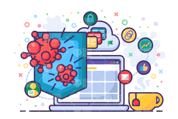 Antivirus Computer Protection Software V