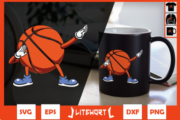 Dabbing Basketball Ball Dab Dance