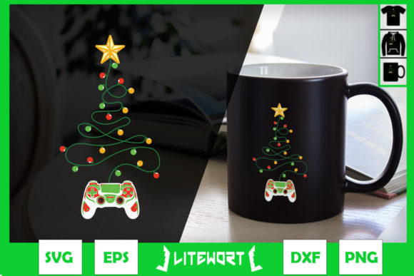 GAMER Controller Merry Christmas Tree