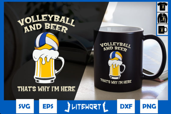 Volleyball and Beer That’s Why I’m Here
